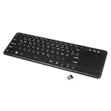 LogiLink ID0188 - Funk Tastatur mit eingebautem Touchpad, 12 praktischen...