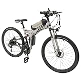 KumuJ 26 Zoll E-Mountainbike ELEKTROFAHRRAD EBIKE 36V/48V 250W E-Bike...