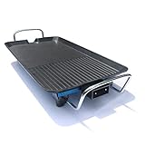 1350W BBQ Grill Elektrogrill Temperaturregler Elektrogartengrill...