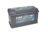 Exide EA1000 Premium Superior Power Autobatterie, lead acid, 12V 100Ah 900A...