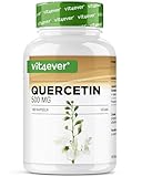 Quercetin - 500 mg - 180 Kapseln - 6 Monatsvorrat - Premium: Natürlicher...
