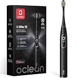 Oclean elektrische Zahnbürste X Elite 10, Touchscreen mit 12...