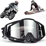 Motocross Brille, Winddichte Staubdichte Motocross-Brille, SkiBrille, Dirt...