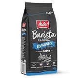 Melitta Barista Classic Espresso, Ganze Kaffee-Bohnen 1kg, ungemahlen,...