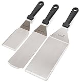 Exklusives Grillwender Set aus hochwertigem Edelstahl - BBQ Grillset in...
