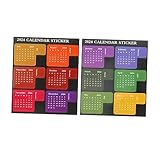 Homoyoyo 1Satz Haushaltsplaner Aufkleber Multifunktionale DIY Buch Tabs...