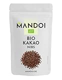 Mandoi Bio Kakaonibs 1kg, aus ökologischem Anbau, besonders hochwertige...