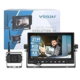 VSG24 7“ Evolution HD Funk Rückfahrsystem für Wohnmobil & LKW, KFZ Set...