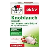 DOPPELHERZ Knobl.Kap.m.Mistel+Weißdorn 60/24/54 mg 480 St