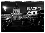 BLACK 'N WHITE (Wandkalender 2024 DIN A3 quer), CALVENDO Monatskalender