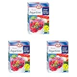 RUF Agartine Pulver, pflanzliches Geliermittel mit Agar-Agar, Ersatz für...