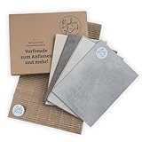 Bodenglück Muster/Handmuster Paket, Vinylboden Klick Vinyl, Fliesenoptik...