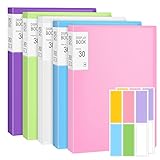 Sichtbuch PP A4, 5x 30 Taschen Display Buch Dokument Transparente Ordner...