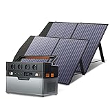 ALLPOWERS S1500 Solargenerator 1092WH Tragbare Powerstation, mit 2* 100W...
