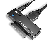 Inateck USB 3.0 zu SATA Konverter Adapter für 2.5/3.5 Zoll Laufwerke HDD...