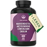 Leberkomplex Kapseln – 180 Kapseln – Mit Mariendistel, Artischocke,...