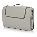 meteor Extra Large Picknickdecke mit wasserdichter Unterseite XXL...