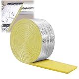 Isolierung aus Glaswolle für Rohre, 10 m Rolle, thermische und akustische...