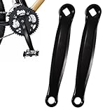 Fahibin 2 Stück Fahrrad Kurbel Kurbelarm,Fahrrad vollmassive Kurbeln,für...