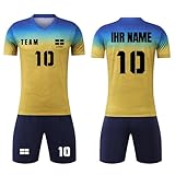 Fußball Trikot Personalisiert, Kinder Trikot Kinder Fussball Trikot Set,...