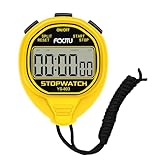FCXJTU Digitale wasserdichte Stoppuhr, Keine Glocken, Keine Pfeifen,...