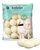 Bolsius Schwimmkerzen - Dekorative Haushaltkerzen - 20 Stück - Durchmesser...