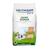 HEITMANN pure Reine Soda | Natürliches Reinigungspulver für Haushalt,...