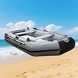 Pounjsd angelkajak zubehör 260cm, aufblasbares Boot Set mit Handpumpe,...