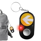 Ghjkldha Traffic Light Keychain, Button Flasher Toy, LED Signal Charm, Fun...