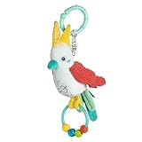 Fehn Spielzeug Baby Zwitscher-Vogel - Motorikspielzeug mit Befestigungsring...