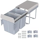 Life Finds LF-POTC2 Abfalleimer, ausziehbar, 40 l,...