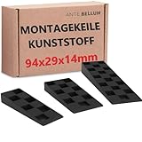 Abstandshalter Kunststoff für Fußböden, Fenstern und Türen - Keile...