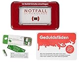 Notfallschokolade, Fruchtgummi Geduldsfäden und Glück in kleinen Dosen,...