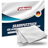 Silberputztuch für Schmuck, Besteck & Münzen - Silber Poliertuch zur...