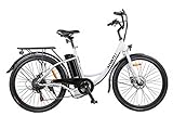 26 Zoll Elektrofahrrad für Damen Herren, E-Bike Citybike mit Shimano 6...