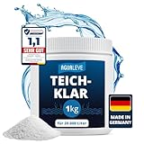 AGUALEVE® Teichklar 1kg *NEU* | beseitigt Trübungen schonend & nachhaltig...