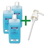 3 x 1000ml Sterillium® Hände-Desinfektionsmittel + 1 x Dosierpumpe von...