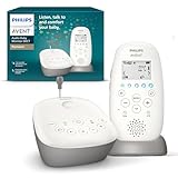 Philips Avent Audio Babyphone, DECT-Technologie, Eco-Mode, Sternenhimmel,...