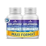 Melatonin Hochdosiert Tabletten [Leicht zu Schlucken] 100% Vegan -...