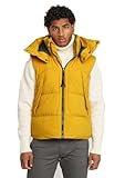G-Star Herren G- Whistler Padded Hooded Weste 2.0, Gelb (dk spice...