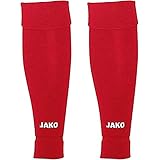 JAKO Unisex Tube Stutzen, Sportrot, 43-46 EU