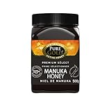 Pure Gold Manuka-Honig 525+ 500 g, Honig aus Neuseeland, im...