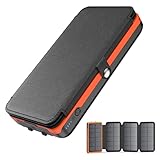 Solar Ladegerät BRENCIL Power Bank: 27000mAh Solar Powerbank 22,5W...