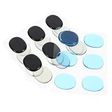 Toyvian 48 Stück Teiliges Silikon Drum Head Protector Selbstklebende Bass...