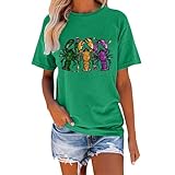 HUIFUAO Mardi Gras Shirts für Damen Tank Top Frauen Karneval Maske Print...