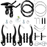 ELICNA Komplettes V-Brake Fahrrad Bremsen Set für vorne und hinten...