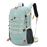 Bseash 40L Leichter wasserdichter Wanderrucksack mit Regenschutz, Outdoor...