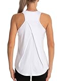 Dawnrole Gym Tops für Frauen ärmellose Yoga Fitness Shirts Racerback...