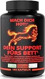 MACH DICH HOT! MACA SCHWARZ hochdosiert 180 Kapseln + L-Arginin +...