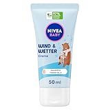 NIVEA Baby Wind & Wetter Creme, Babycreme schützt vor Wind und Kälte,...